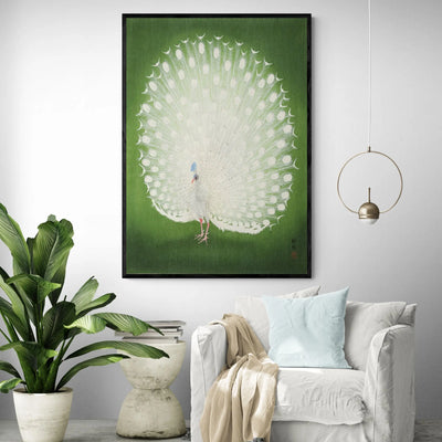 Green Peacock by Ohara Koson Gelato