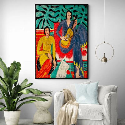 Inka Arthouse Music by Henri Matisse Art Print