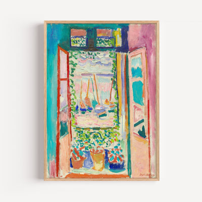 Open Window Wall Art Print by Henri Matisse