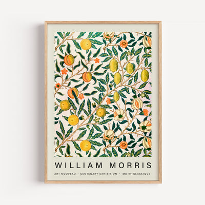William Morris Exhibition Wall Art Print by Inka Arthouse
