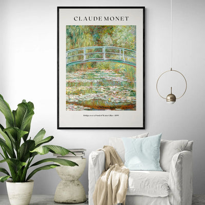 Bridge over a Pond of Water Lilies by Claude Monet Gelato